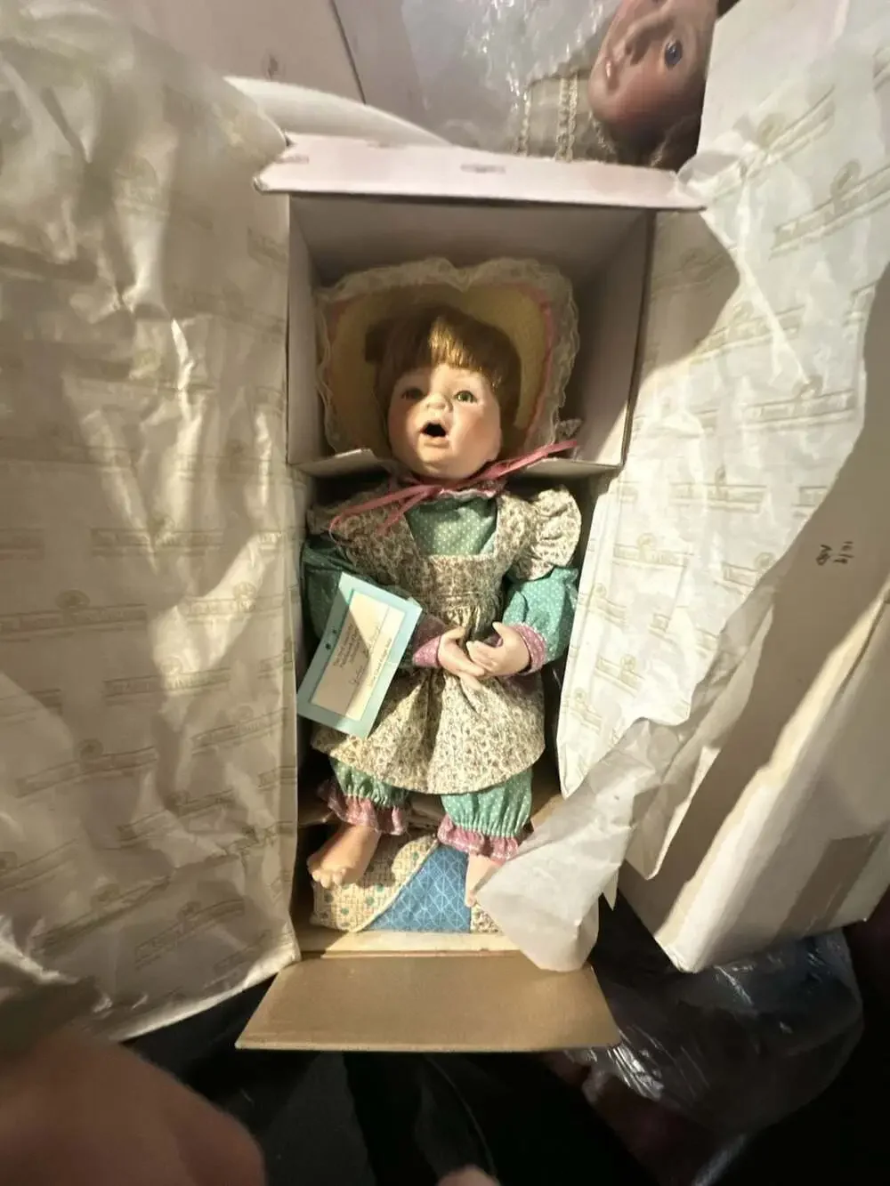 Ashton-Drake Galleries Love One Another Porcelain Doll by Julie Good-Kruger